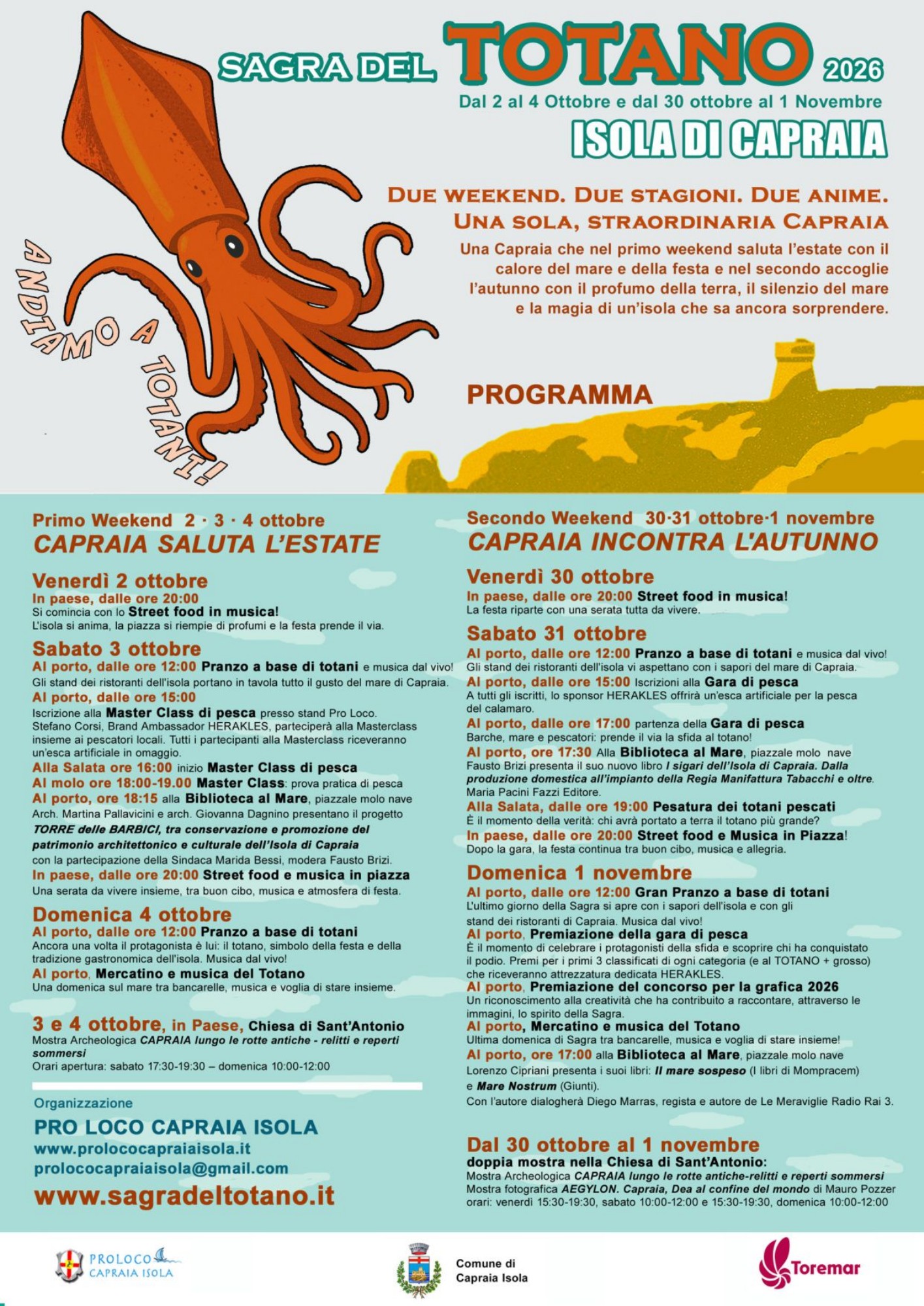 Locandina — Sagra del Totano 2026